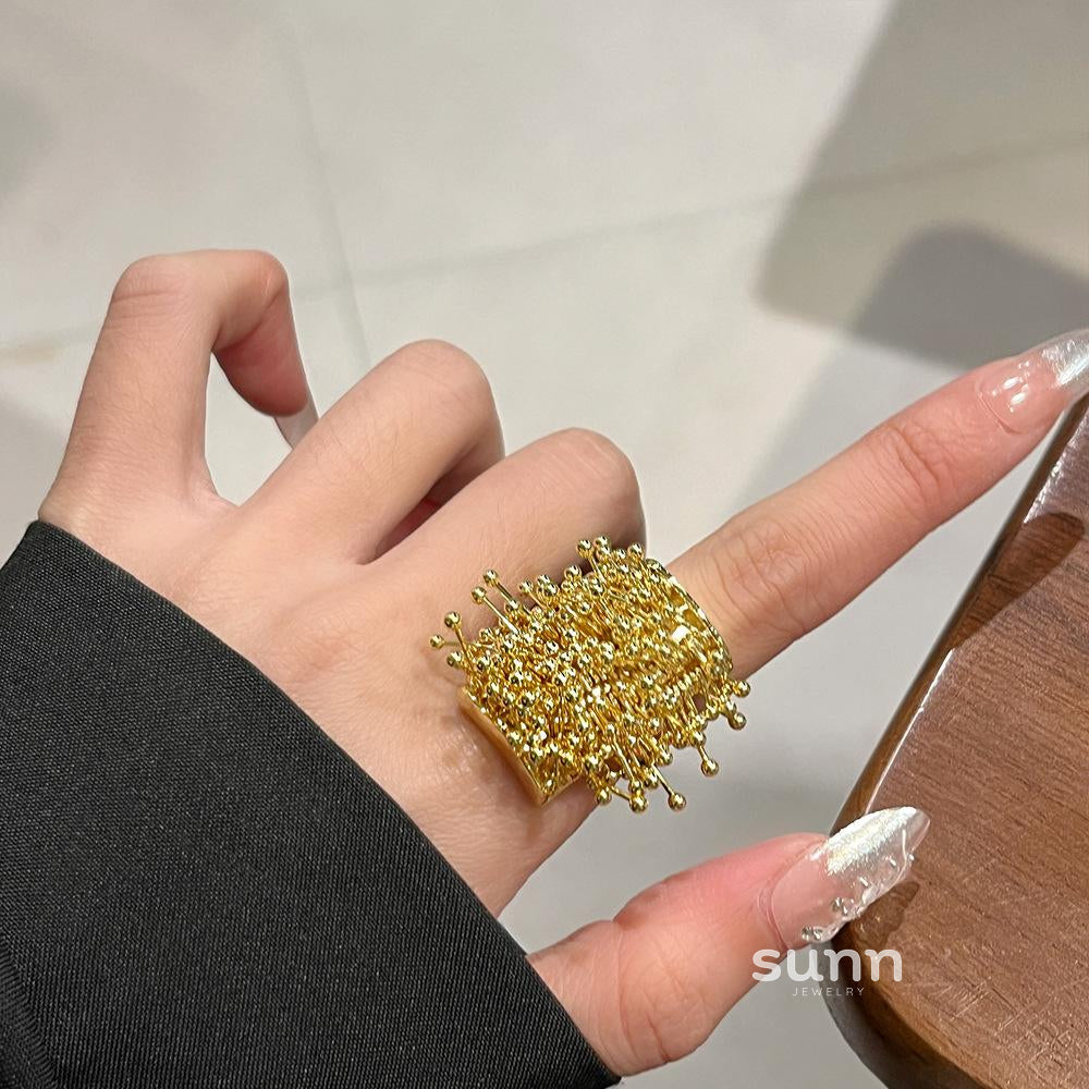 Lian Firework Statement Ring [22PNDKAF]