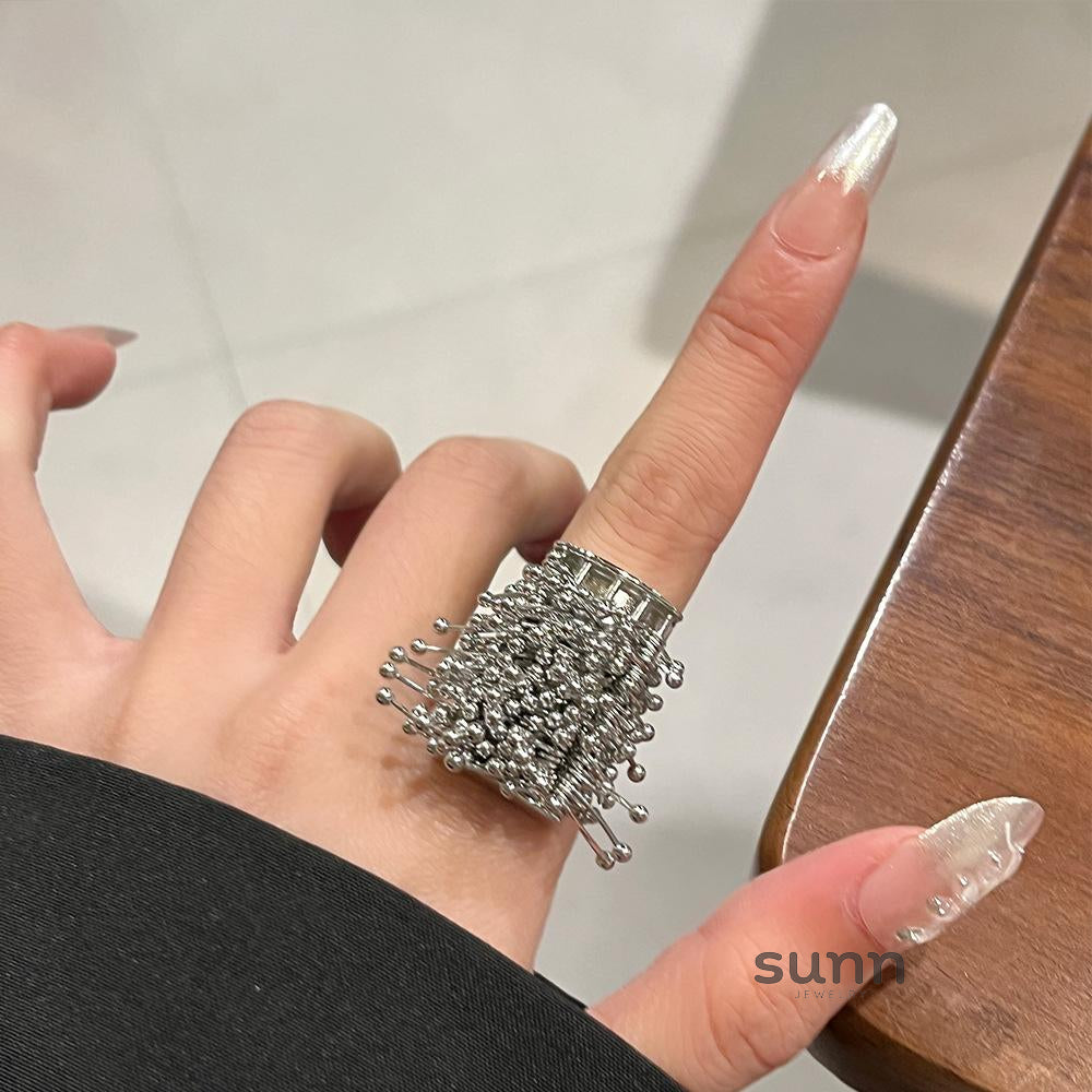 Lian Firework Statement Ring [DU5RVFDG]
