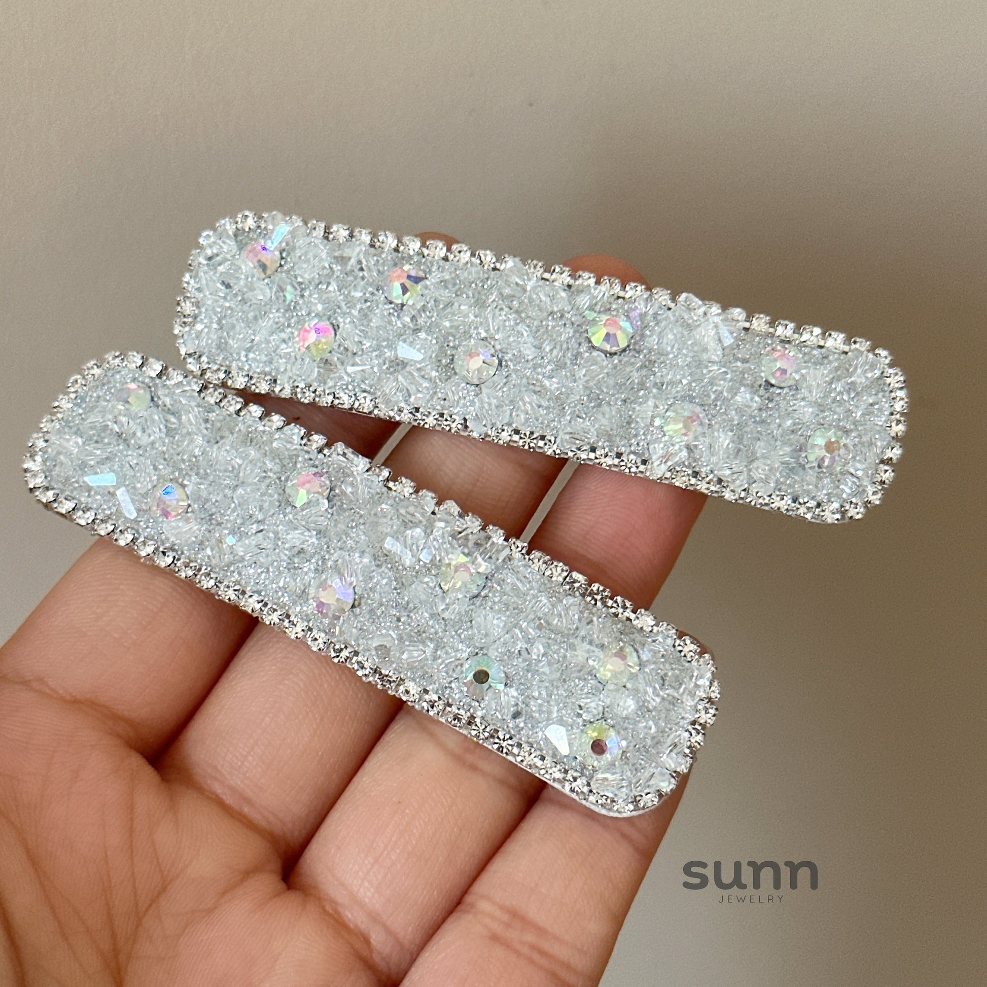 Lianne Crystal Square Hair Clip [YHEBNU68]