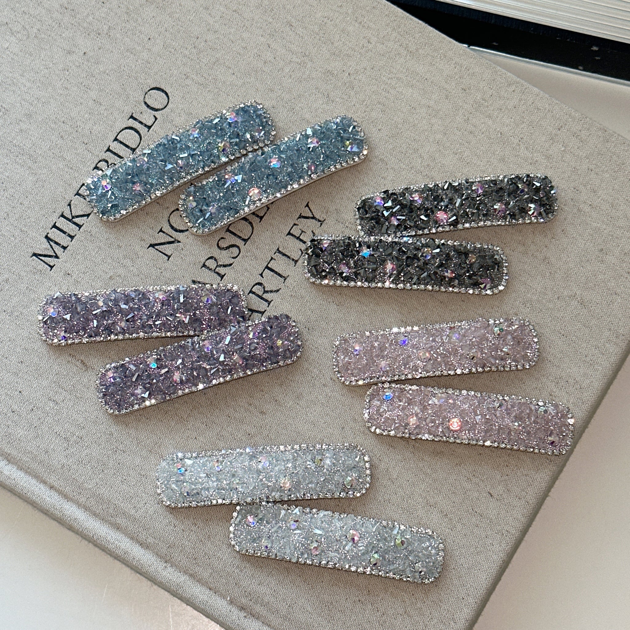 Lianne Crystal Square Hair Clip [907LFTFI]