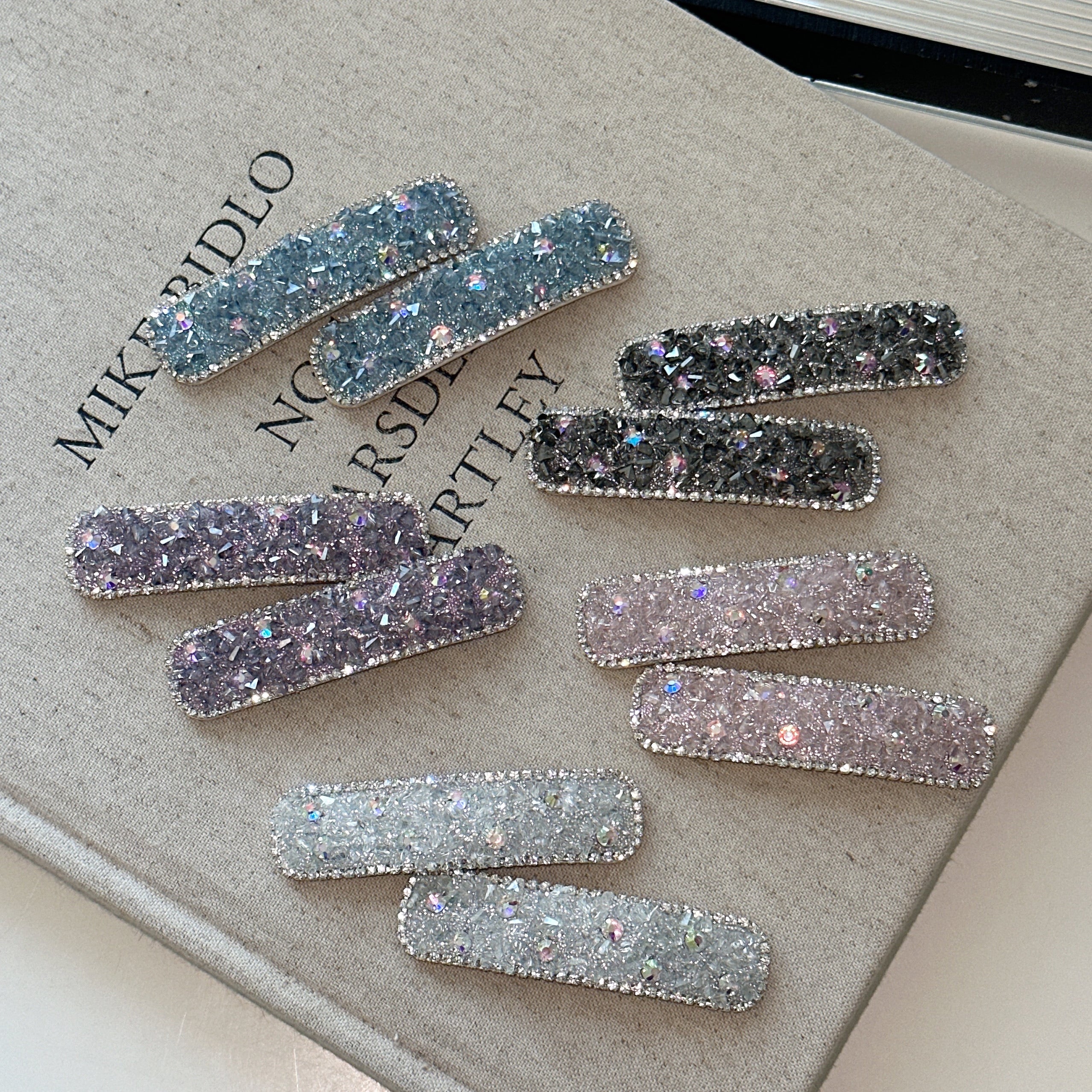 Lianne Crystal Square Hair Clip [907LFTFI]