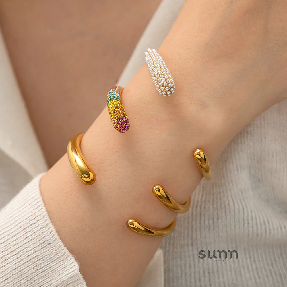Lielle Sleek Cuff Bangle