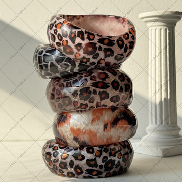 Liesl Chunky Resin Bracelet [P103WMPL]