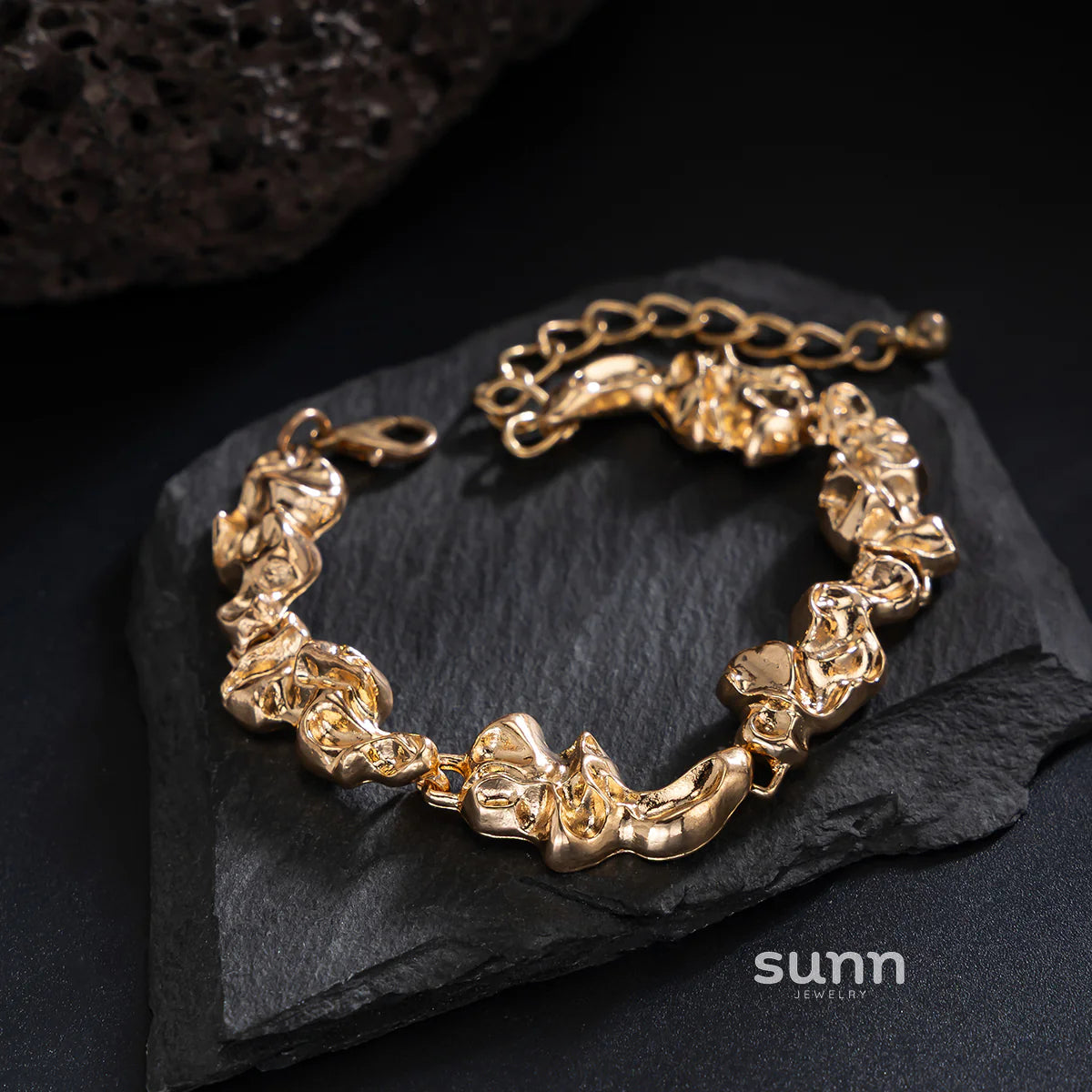 Lilia Irregular Pleated Jewelry Set