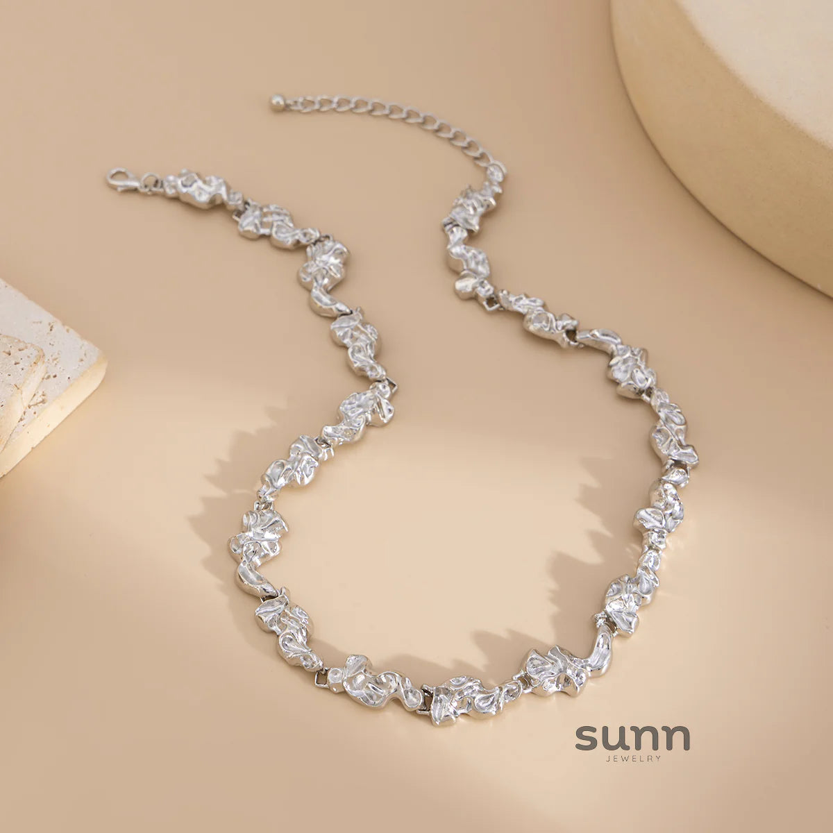 Lilia Irregular Pleated Jewelry Set