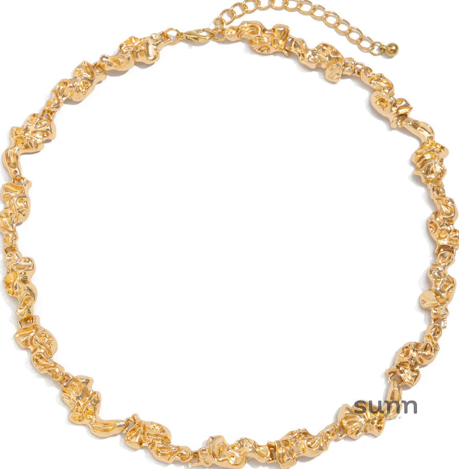 Lilia Irregular Pleated Jewelry Set