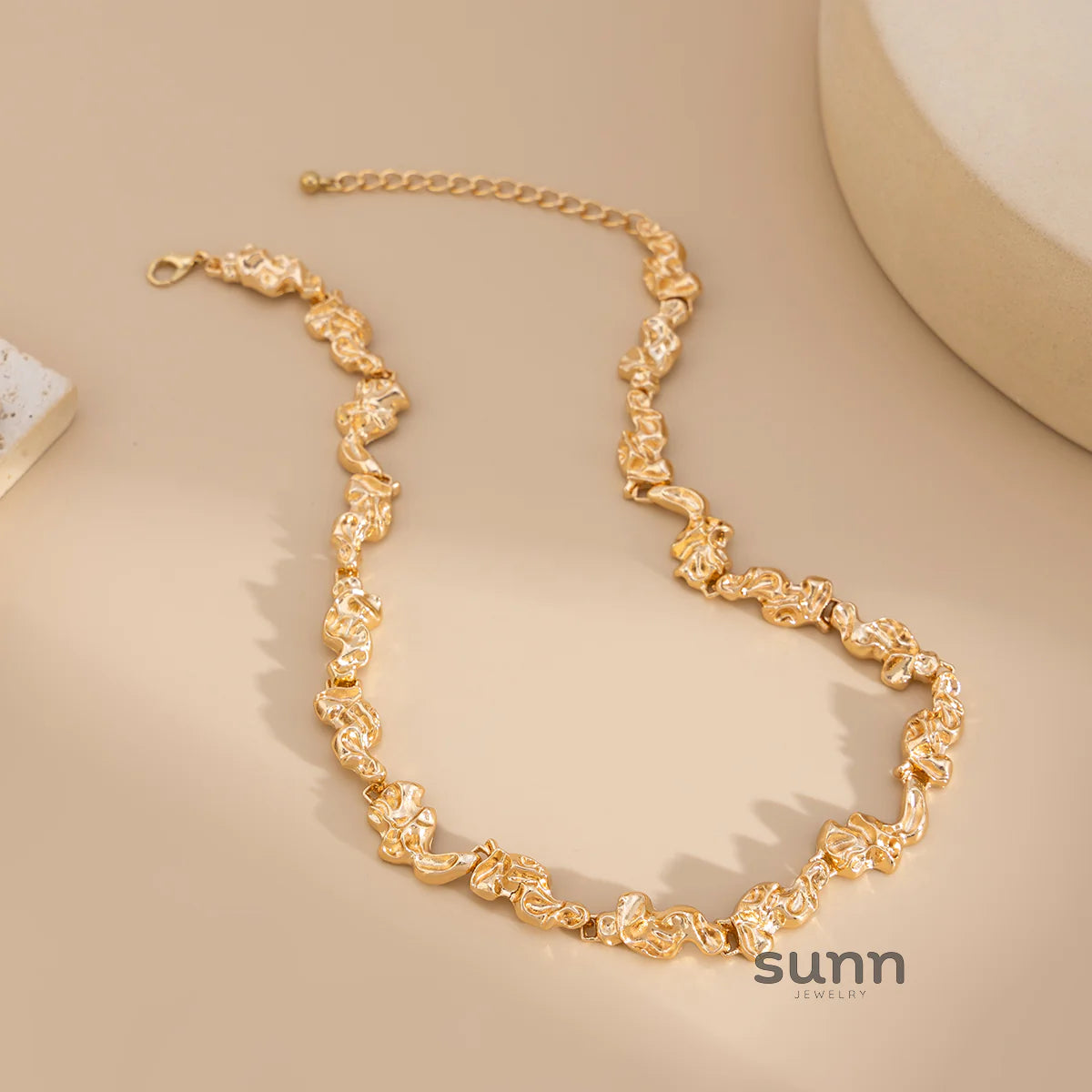 Lilia Irregular Pleated Jewelry Set