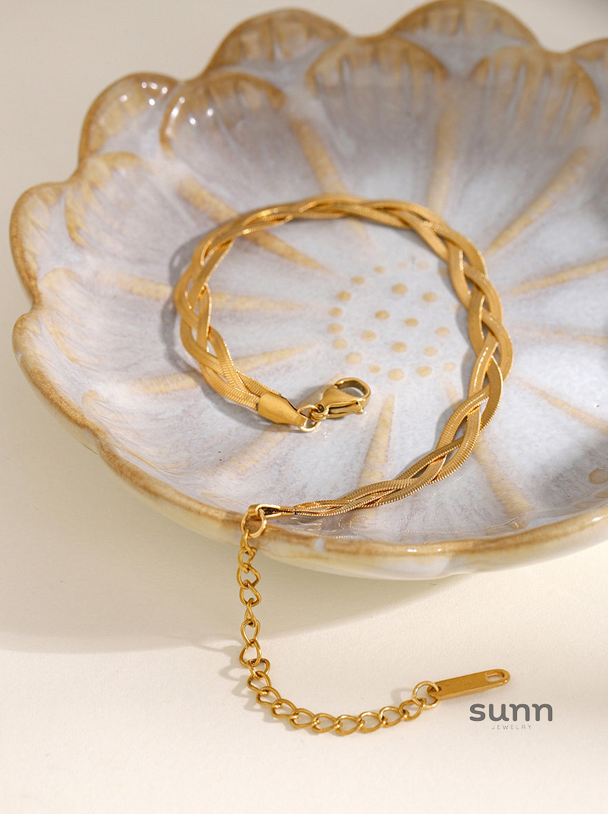 Liliane Braided Chain Bracelet [SE62XUIQ]