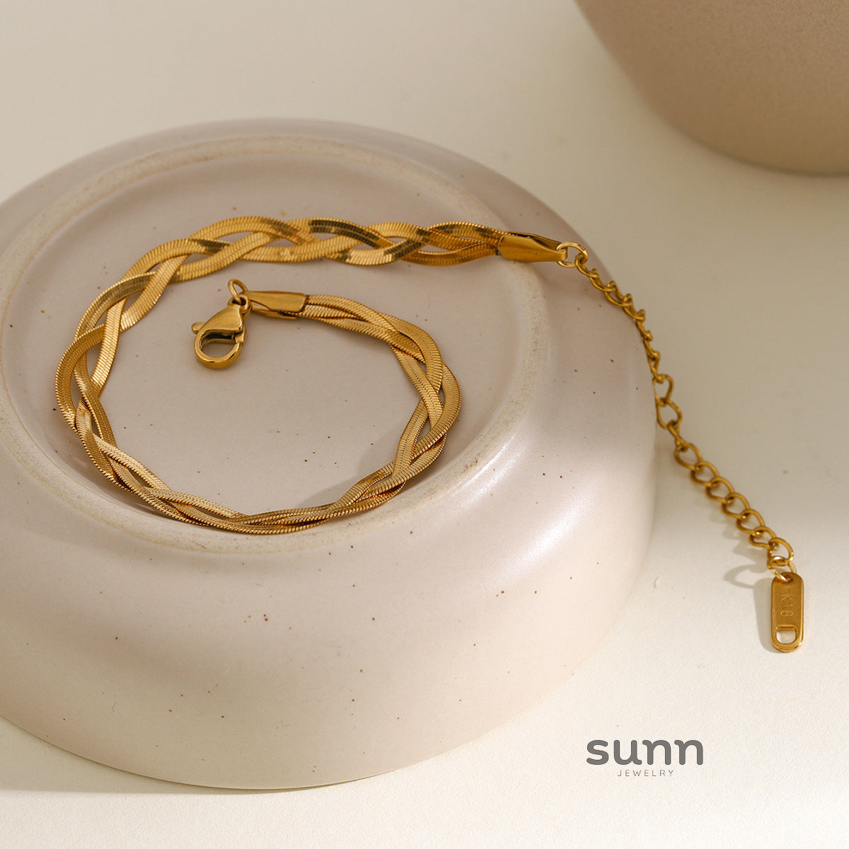 Liliane Braided Chain Bracelet [AXWLCEUX]