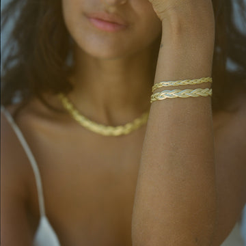 Liliane Braided Chain Bracelet [658N4B1E]