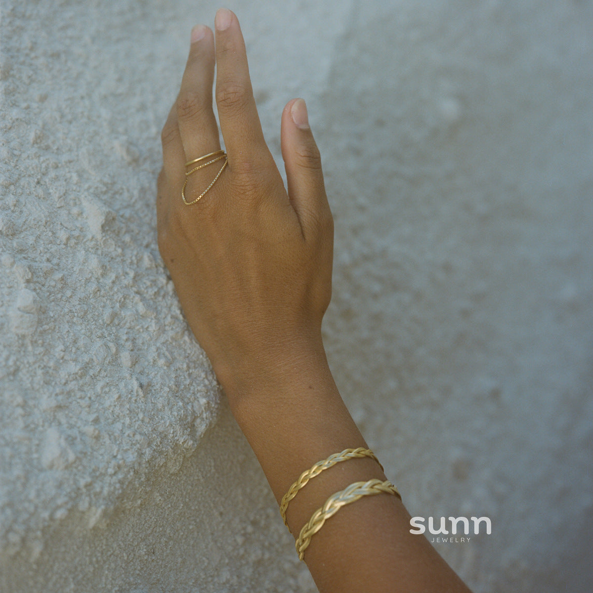 Liliane Braided Chain Bracelet [554BDPNZ]