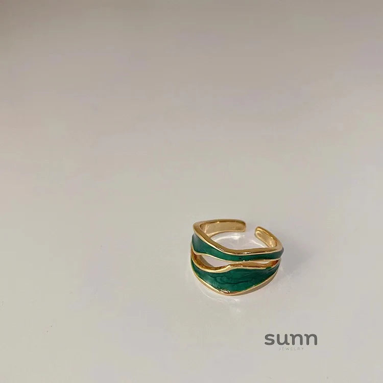 Lilliana Irregular Enamel Ring