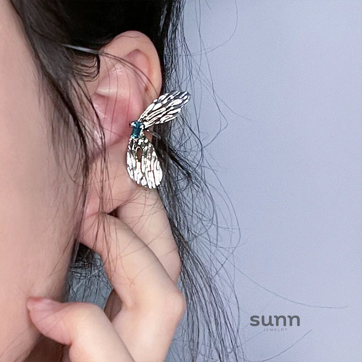 Lillianne Butterfly Ear Cuff