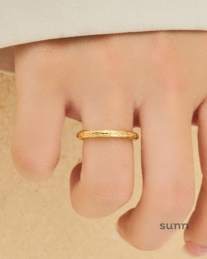 Lilly Serpent Open Ring [SSI5WJGB]