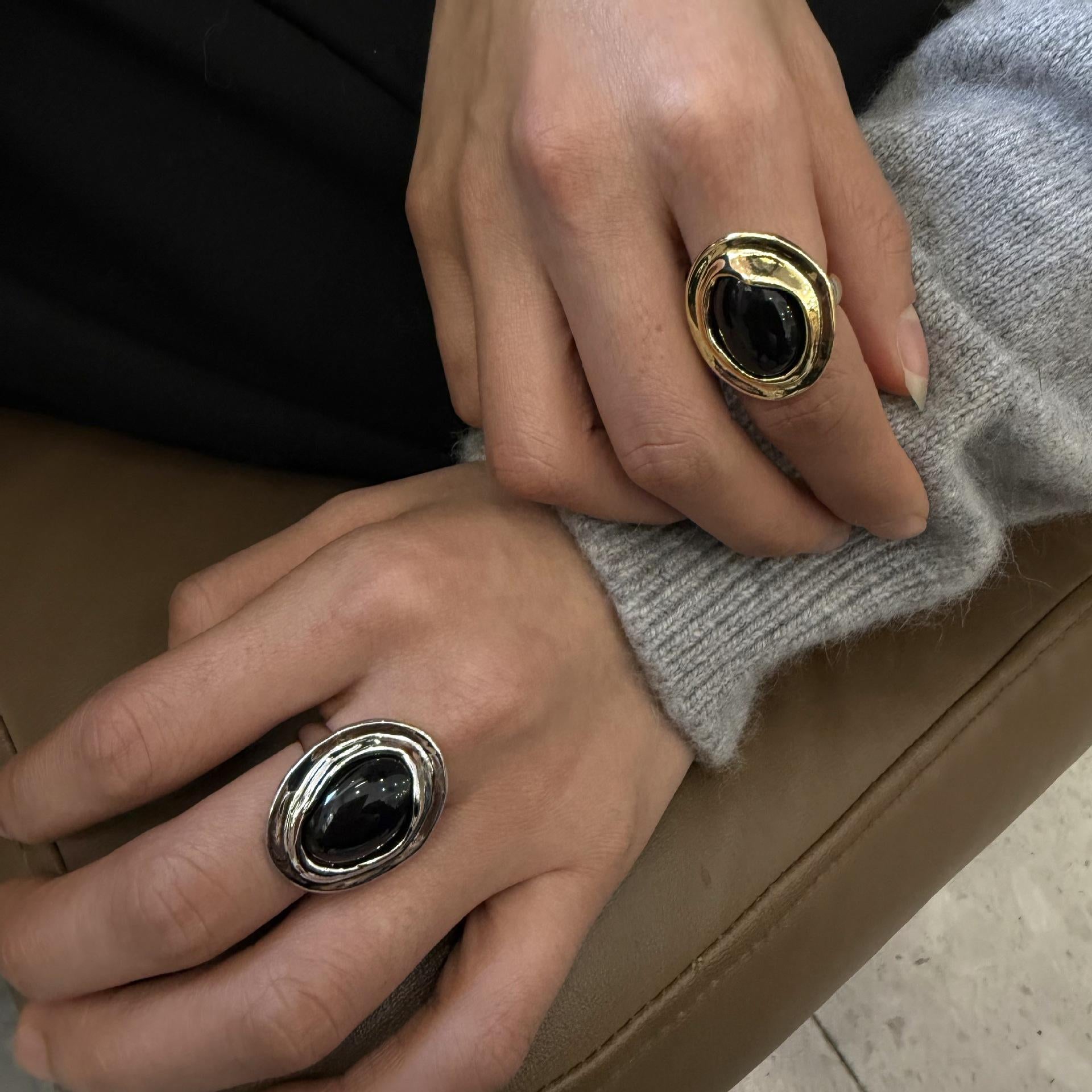 Lillyan Asymmetrical Stone Ring [0Z5H9P2T]