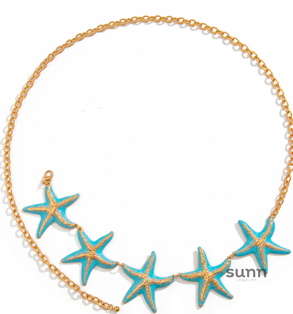 Lillyan Starfish Cross Body Chain