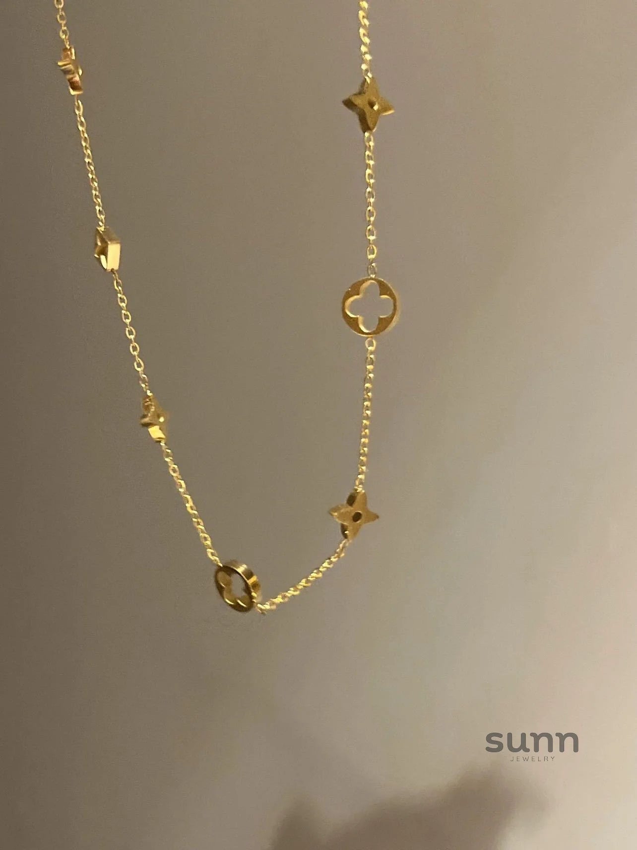 Lillyana Four-Leaf Clover Necklace