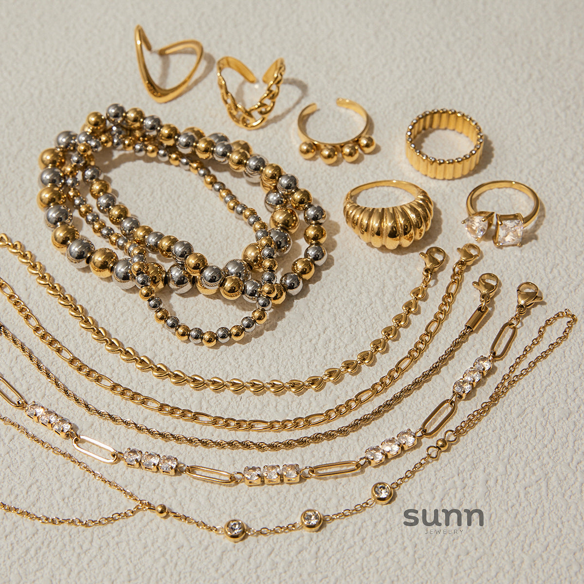 Lillyana Zircon Cuban Link Set [MRGTORPR]