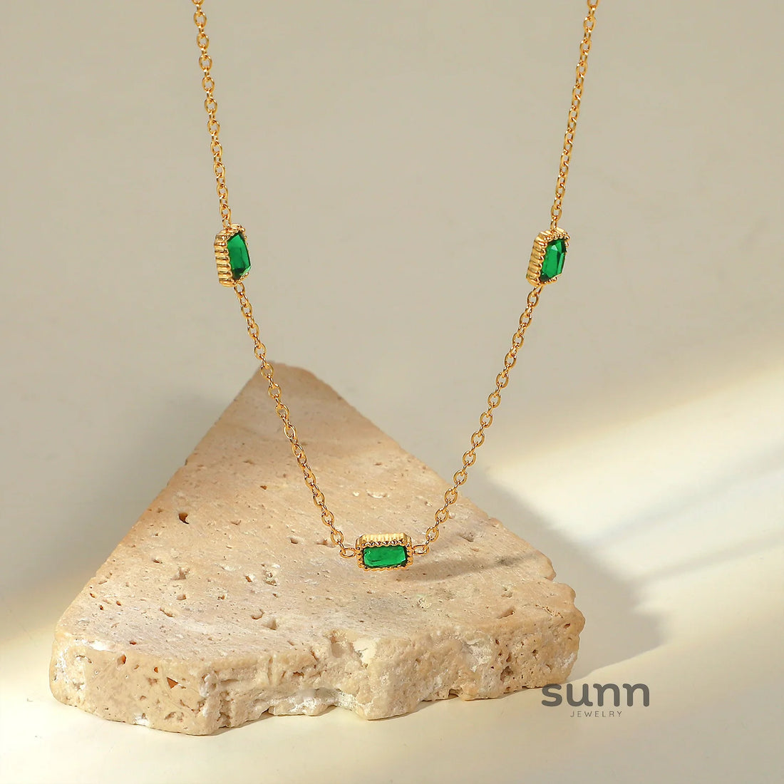 Lillyann Layered Zircon Necklace