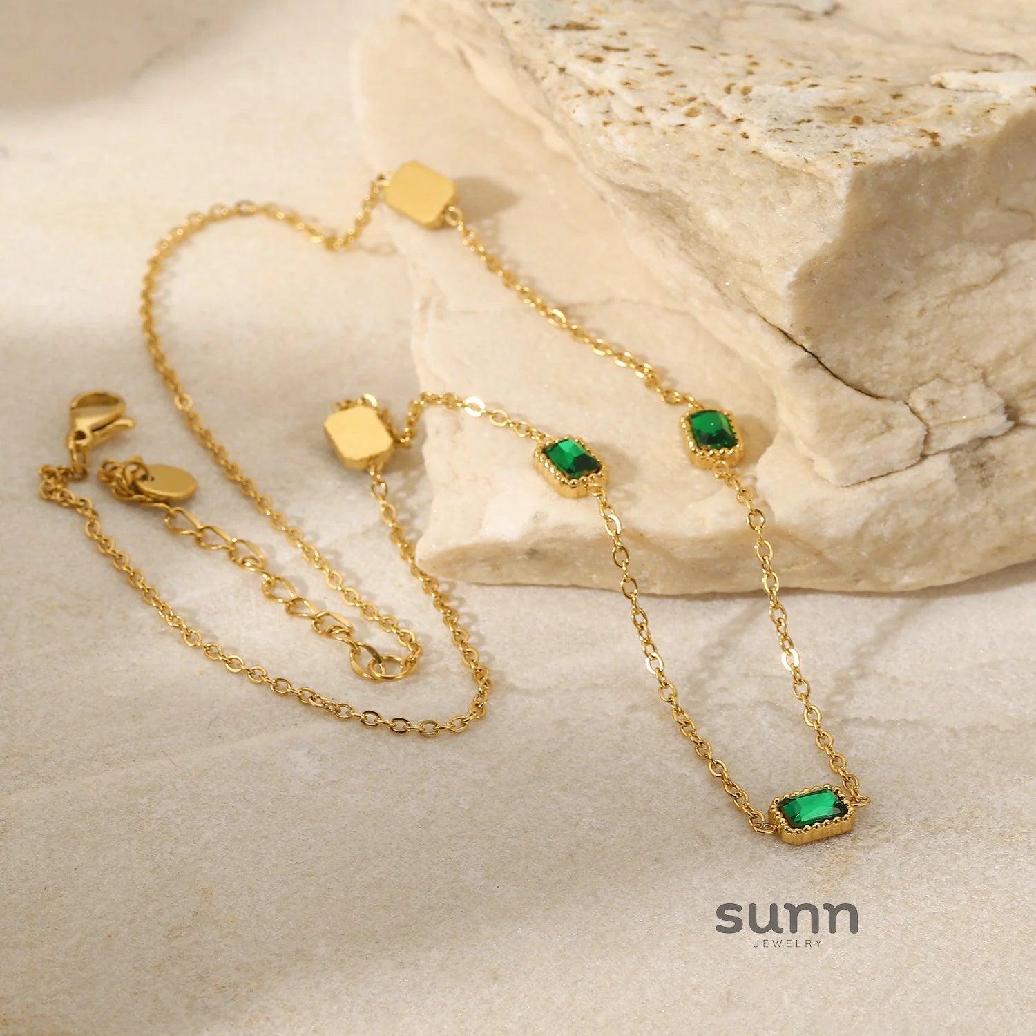 Lillyann Layered Zircon Necklace