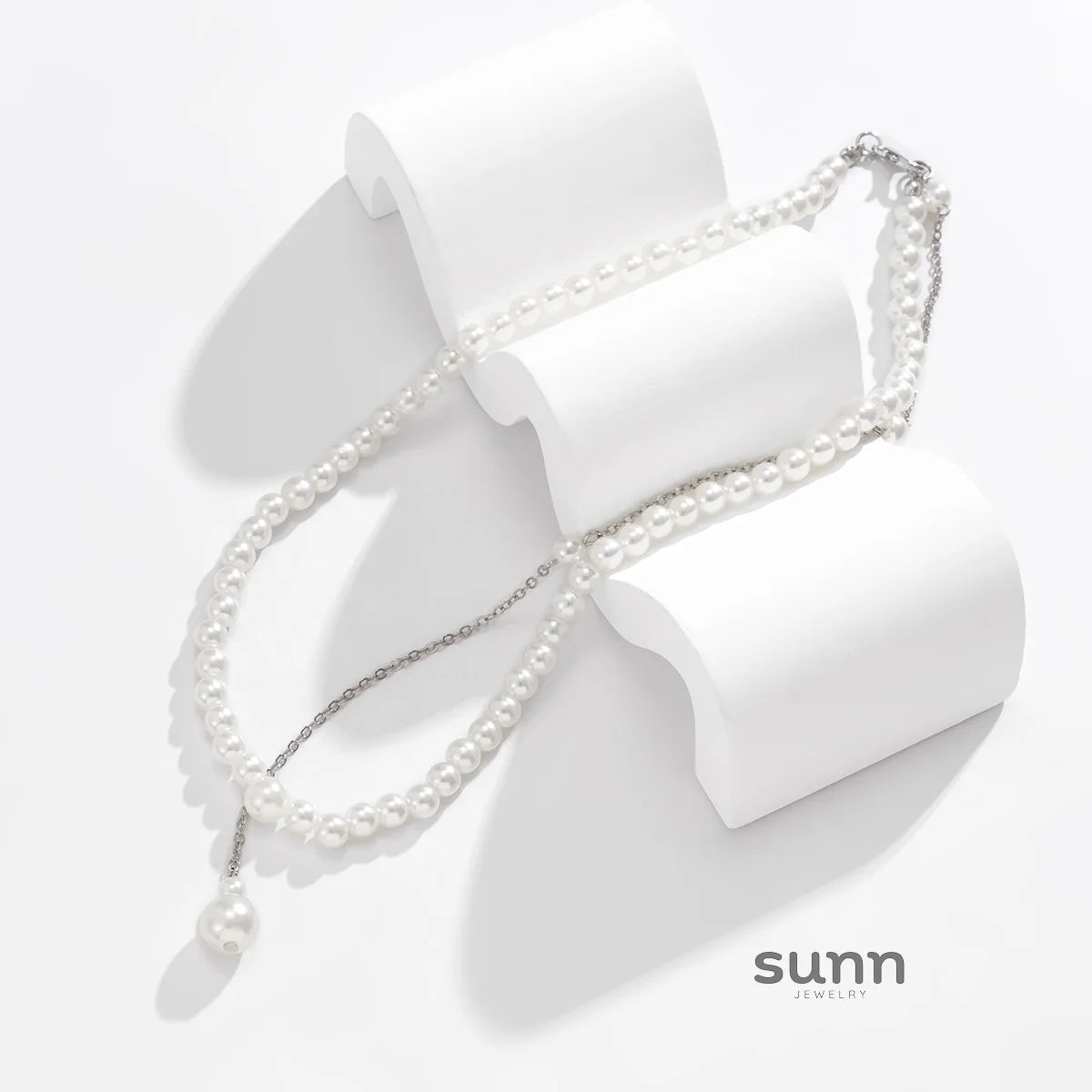 Lillyanna Faux Pearl Body Chain