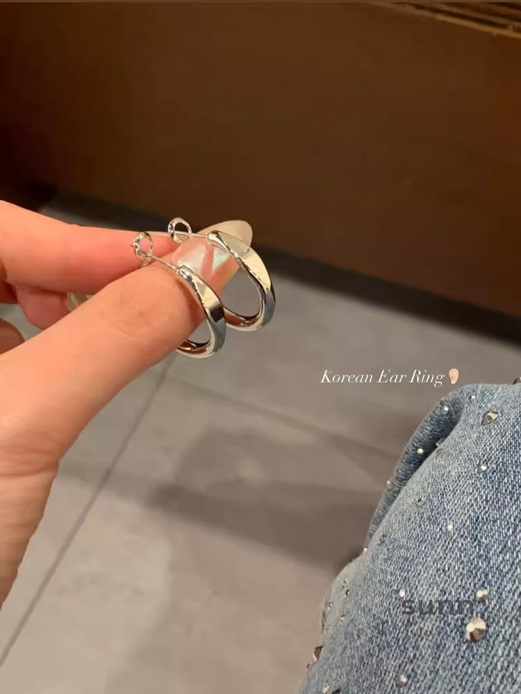Lillyanne Modern Geometric Earrings [QJ55MCDU]