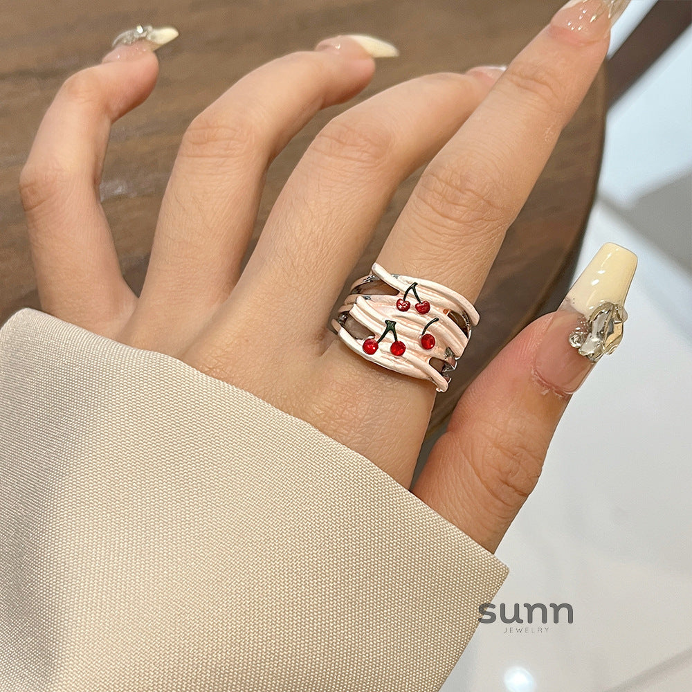 Lilo Asymmetric Donut Ring [O3Z3XQKV]