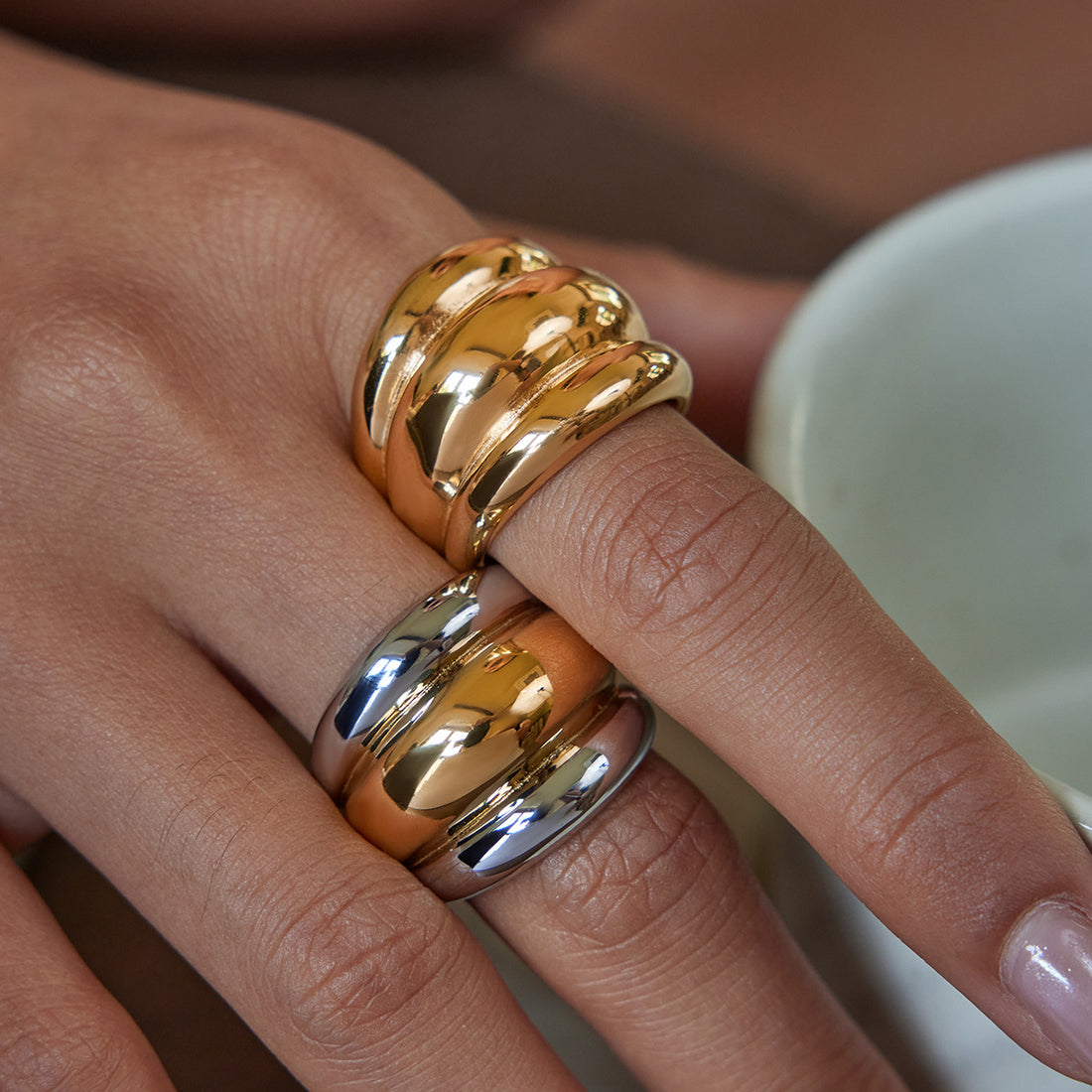 Lilyann Chunky Statement Ring [EW6D7USJ]