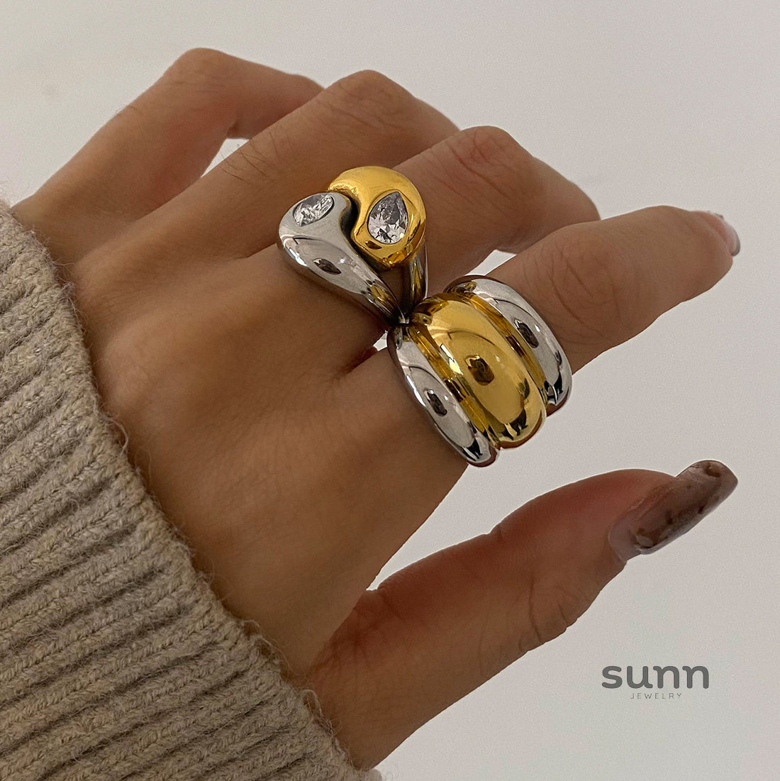 Lilyann Chunky Statement Ring [EW6D7USJ]