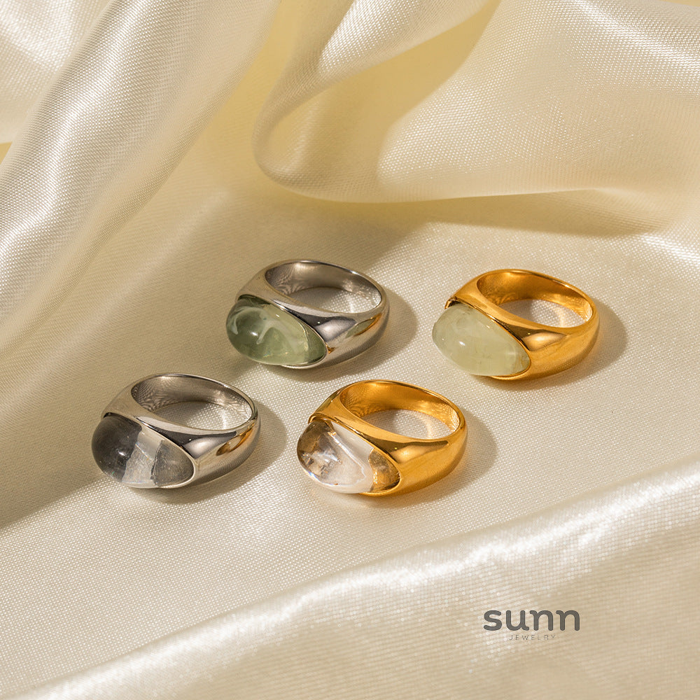 Lilyanna Resin Band Ring [BYE83O9O]