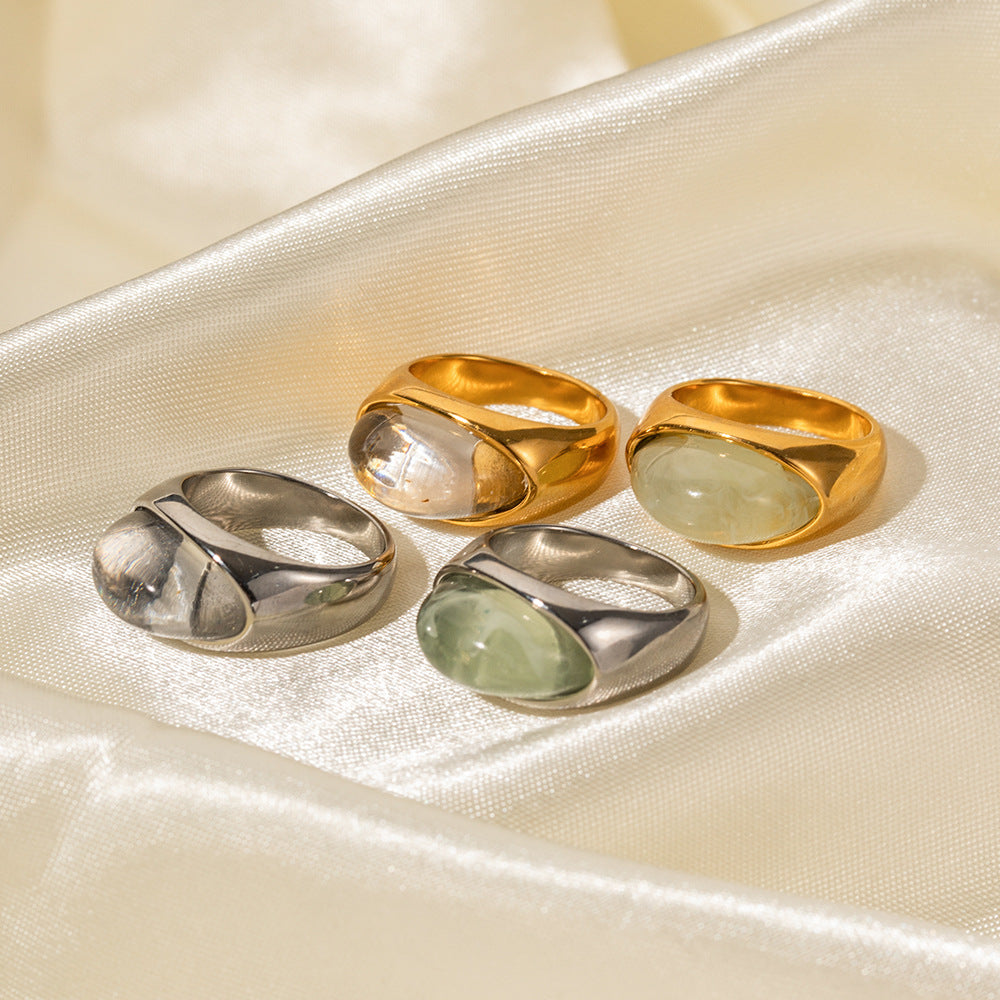 Lilyanna Resin Band Ring [5KO3L3ET]