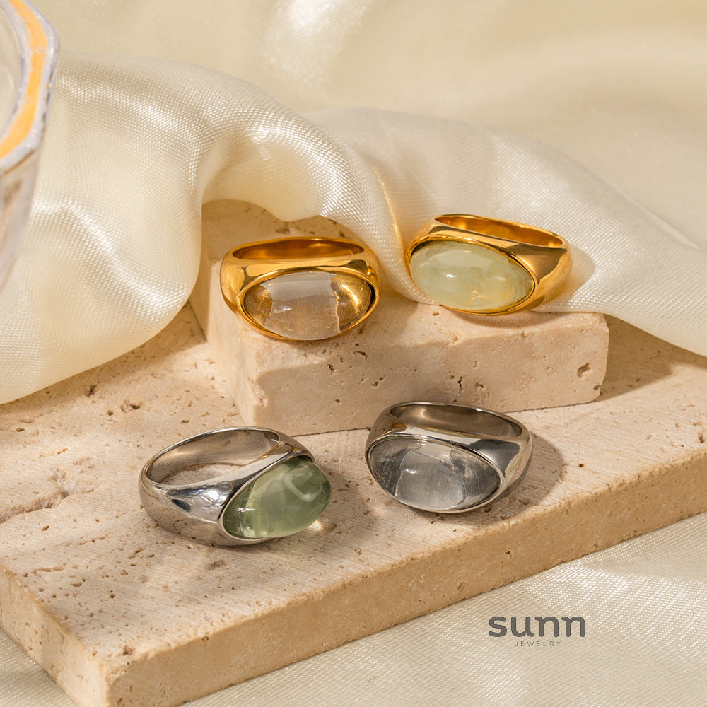 Lilyanna Resin Band Ring [AK4AC785]