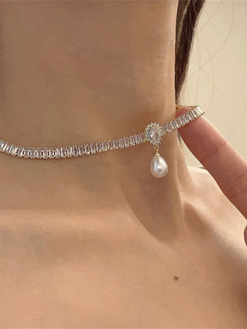 Lilyanne Vintage Pearl Choker