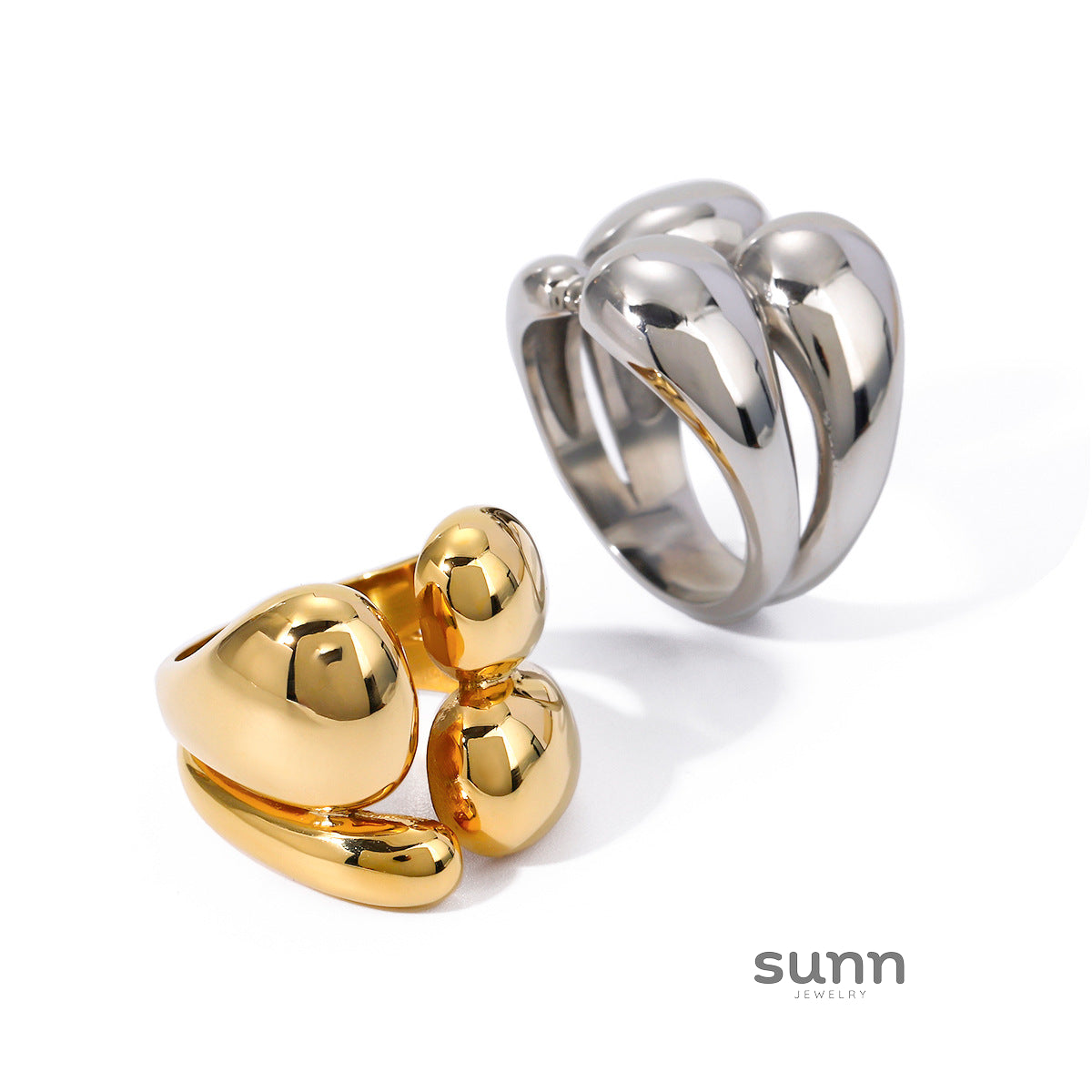 Lilyth Dual Layer Ring [D5XK0ZG0]