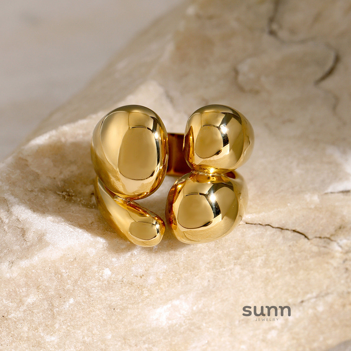 Lilyth Dual Layer Ring [OC4NFHWL]