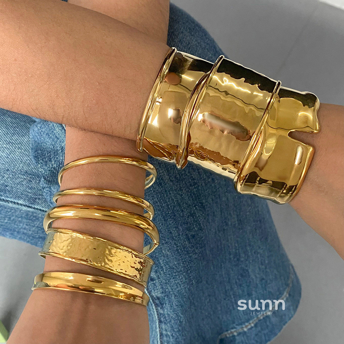 Lindley Bold Open Bracelet [M5QJ9885]