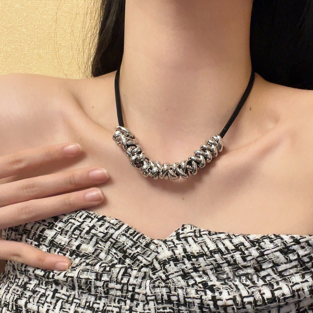 Linnea Metal Cord Choker [OF9QUKVI]