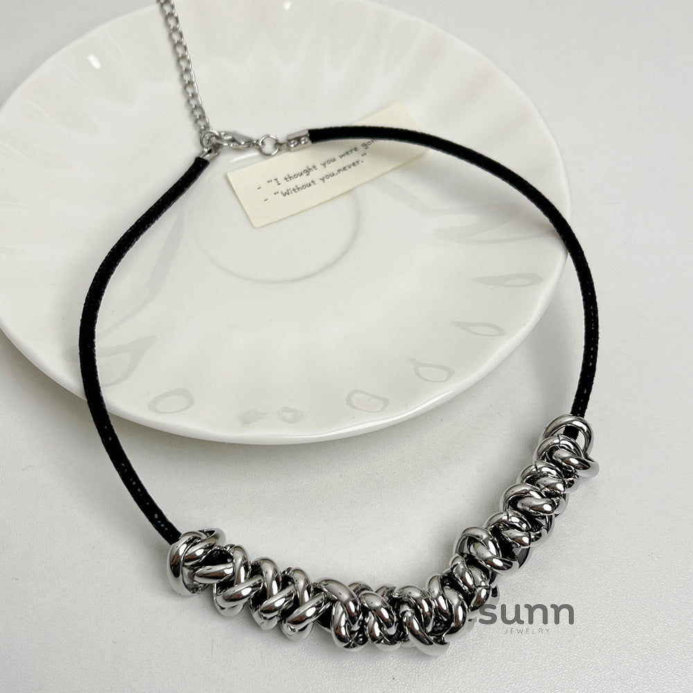 Linnea Metal Cord Choker [UZGXMT2R]