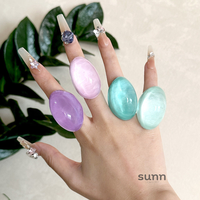 Lita Chunky Resin Ring [ZEXX9WEW]