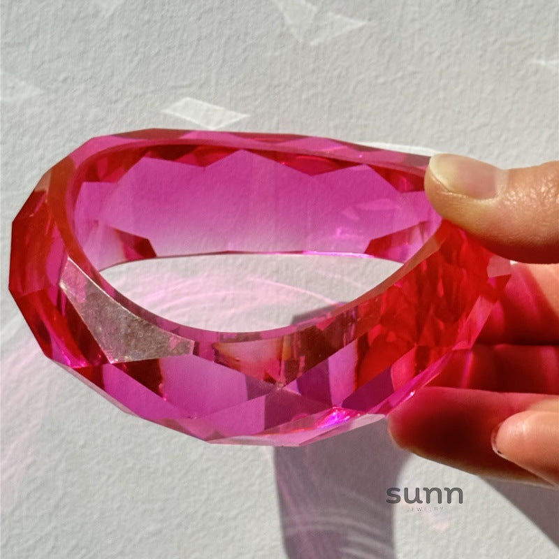 Liyah Crystal Faceted Bracelet [NC6KOPLR]