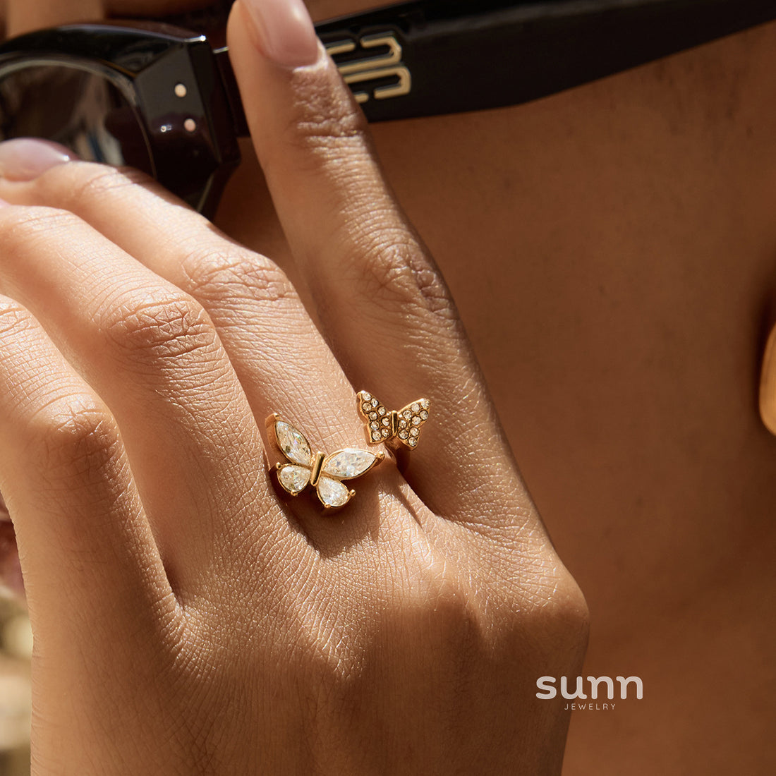 Liza Pearl Butterfly Ring [21DGUAJE]