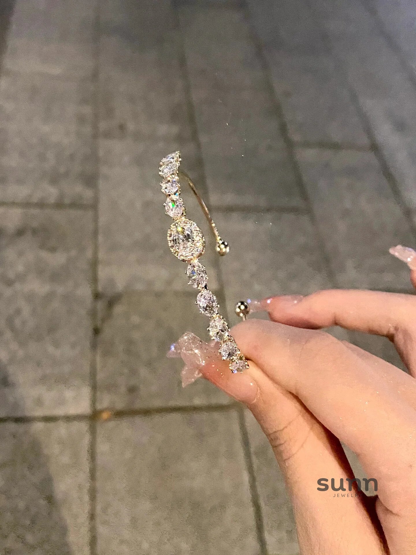 Lizzy Zircon Dazzle Bracelets