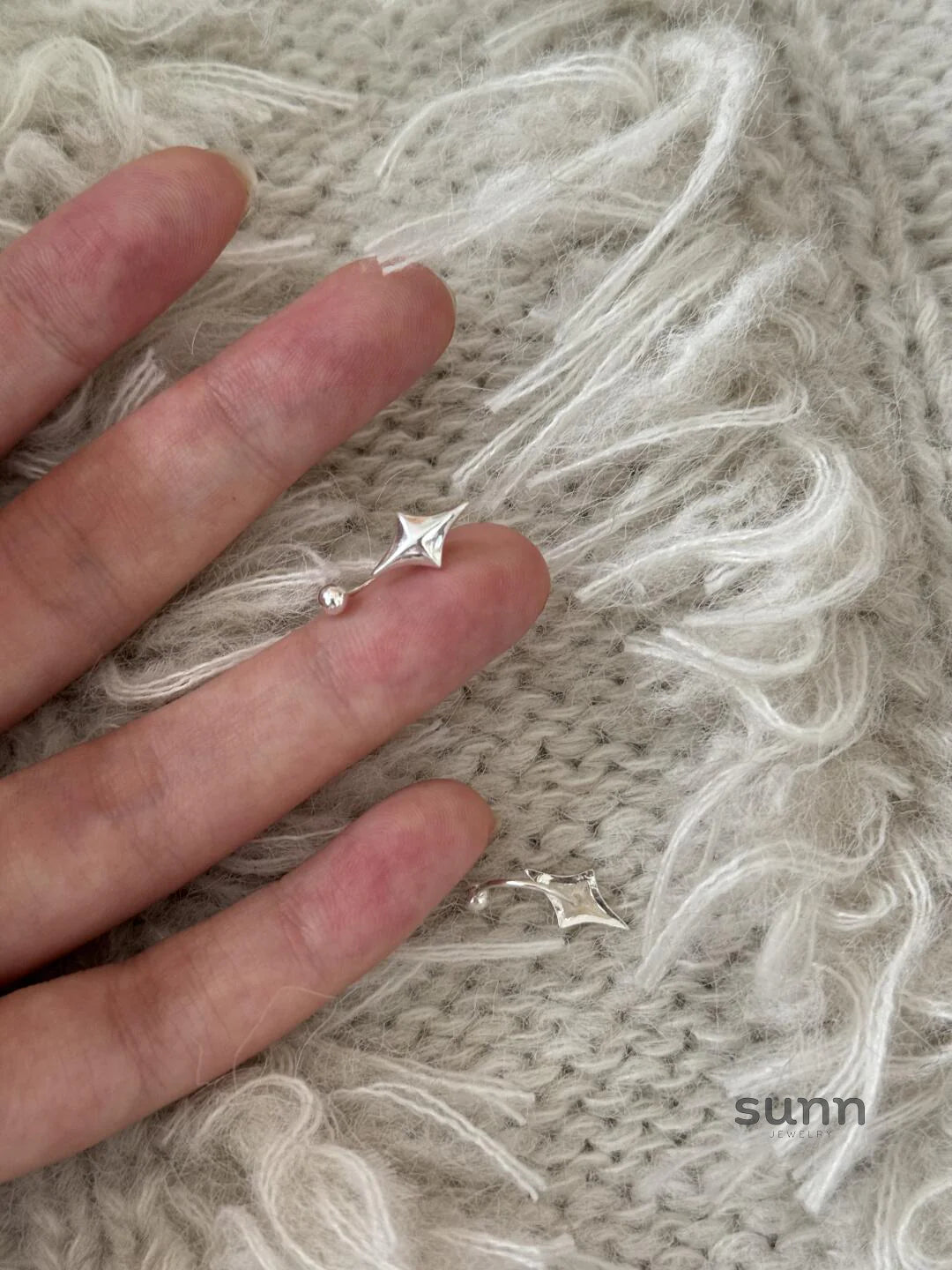 Lluvia Celestial Star Studs