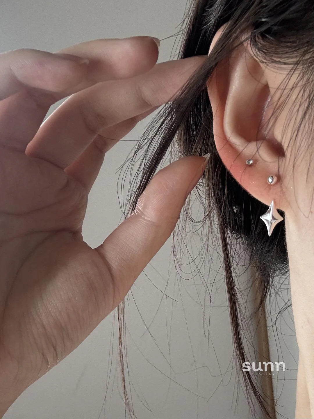 Lluvia Celestial Star Studs