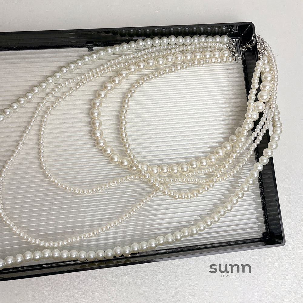 Logan Layered Pearl Necklace [AAUUTN8G]