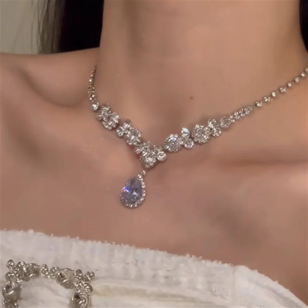 Londynn Zirconia Water Drop Set