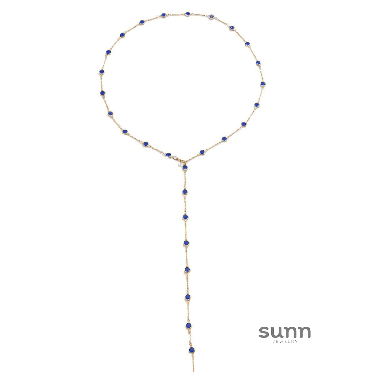 Loralei Layered Rhinestone Necklace [EAYETQUQ]