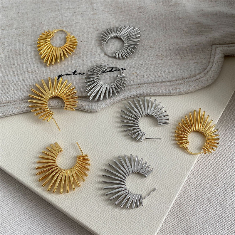 Loreal Cool Steel Earrings [3T2H4C16]
