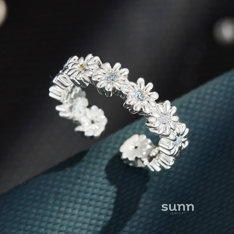 Loretta Delicate Daisy Ring [YC2DJLYI]