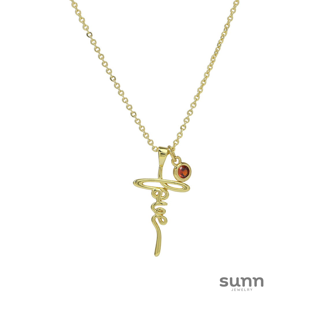 Lorna Dainty Birthstone Necklace [PF6Z5TEM]